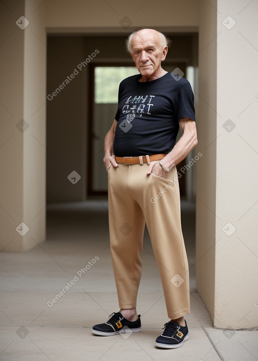 Macedonian elderly male with  ginger hair