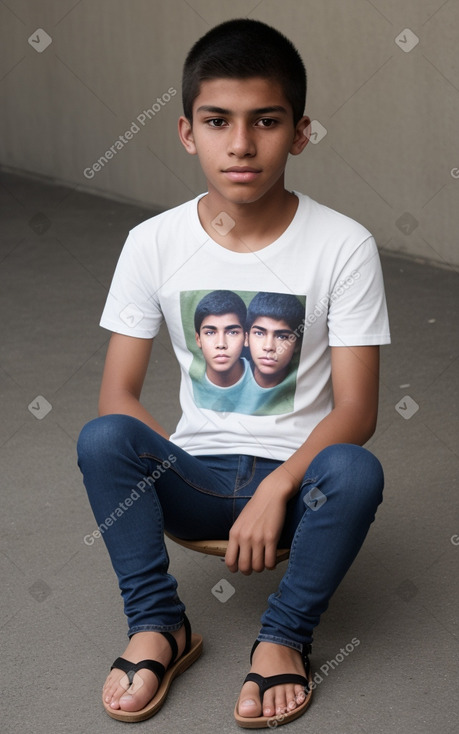 Ecuadorian teenager boy 