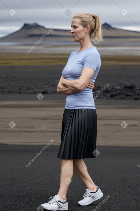 Icelandic middle-aged female 