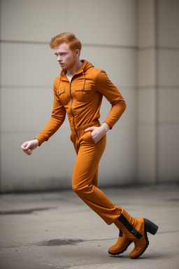 Honduran young adult male with  ginger hair