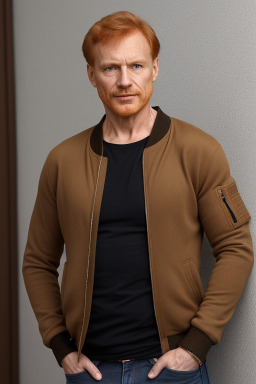 Hungarian 45 years male with  ginger hair