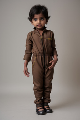 Sri lankan infant boy with  brown hair