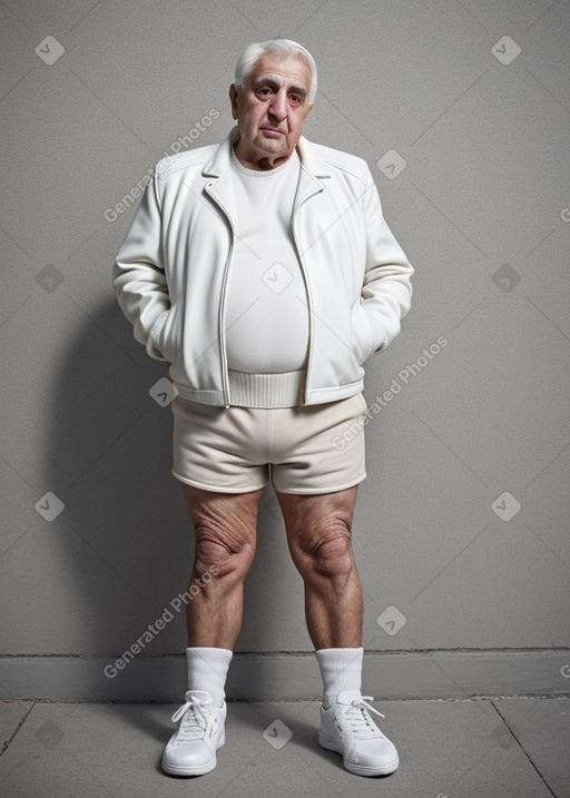 Armenian elderly male with  white hair