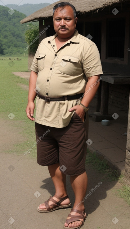 Nepalese middle-aged male 