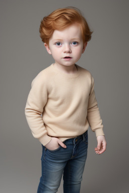 Austrian infant boy with  ginger hair