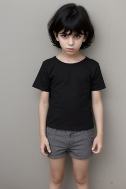 Israeli child boy with  black hair