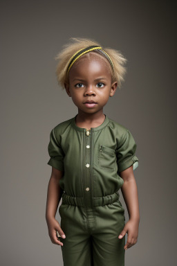 Nigerian child boy with  blonde hair