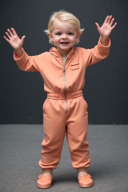 Icelandic infant boy with  blonde hair