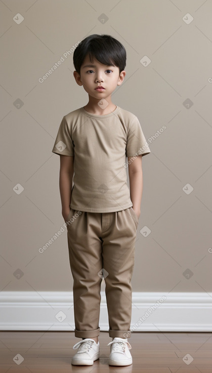 South korean child boy 