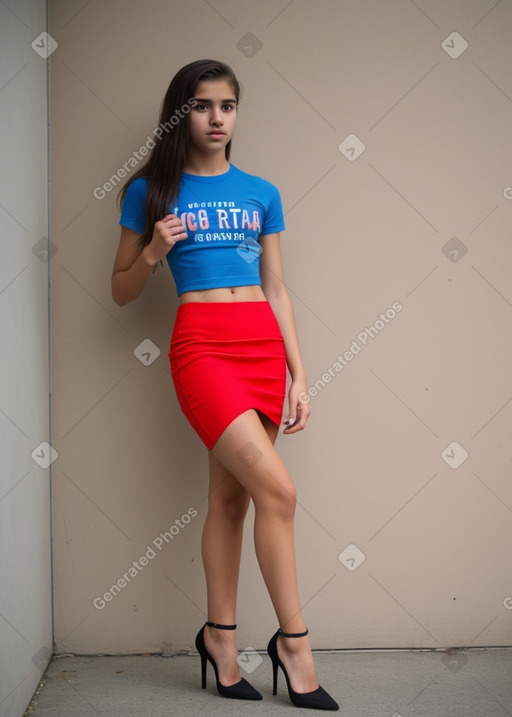 Costa rican teenager girl 