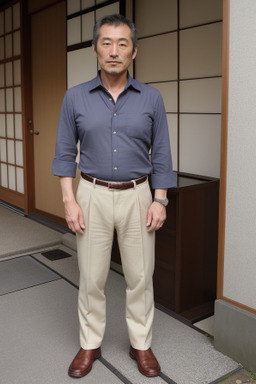 Japanese middle-aged male 