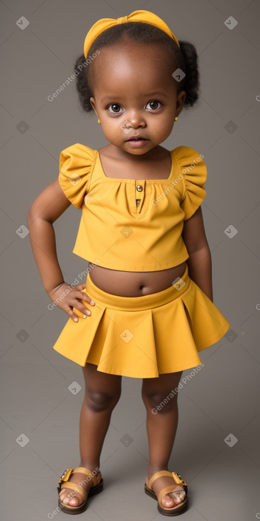 Tanzanian infant girl 