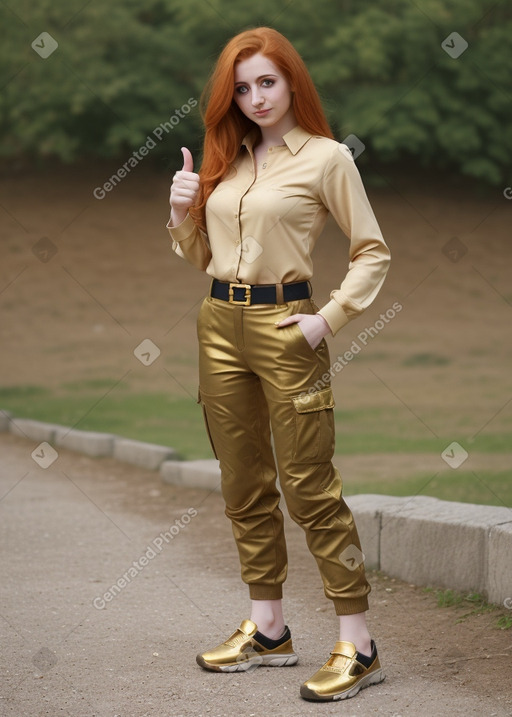 Syrian adult female with  ginger hair