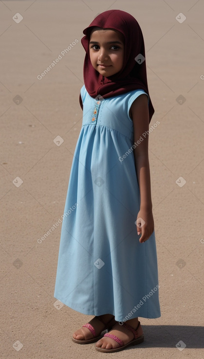 Qatari child girl 