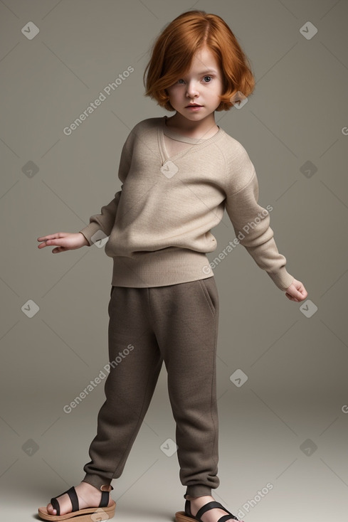 Hispanic infant boy with  ginger hair