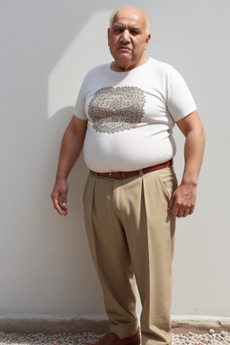 Moroccan elderly male with  ginger hair