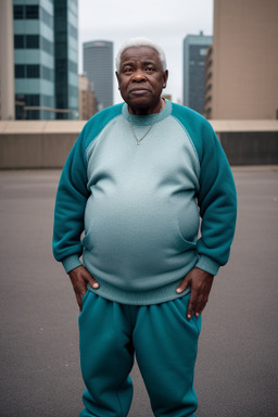 Nigerian elderly male with  gray hair