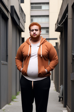 Arab adult male with  ginger hair