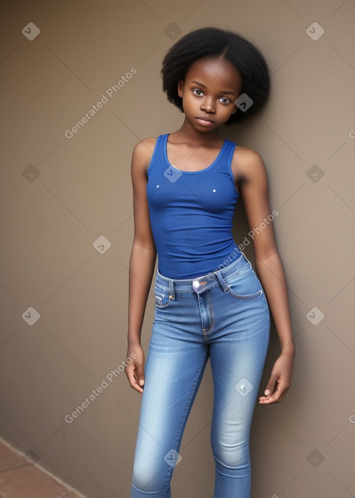 African teenager girl 