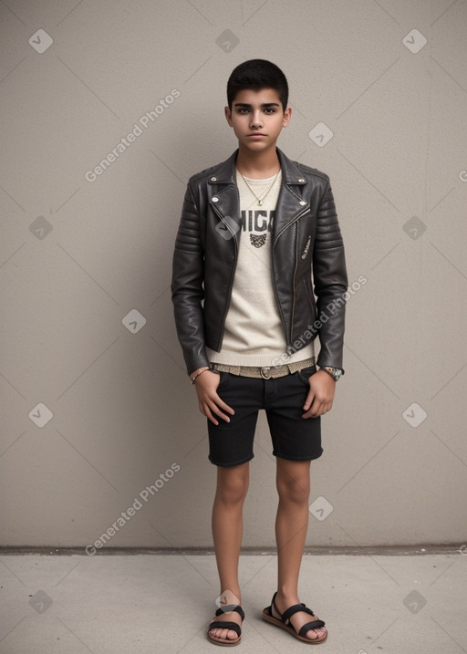 Mexican teenager male 