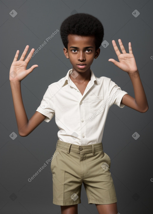 Ethiopian teenager boy 