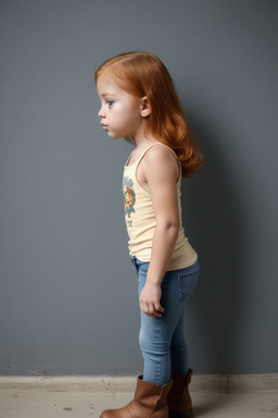 Guatemalan infant girl with  ginger hair