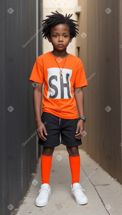 African american child boy 