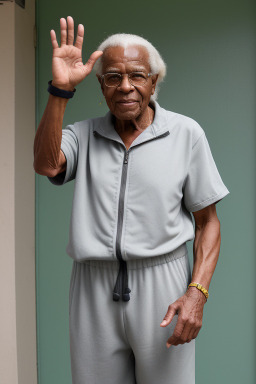 Jamaican elderly male with  blonde hair