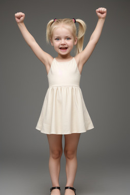 Polish infant girl with  blonde hair