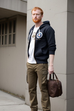 Guatemalan adult male with  ginger hair