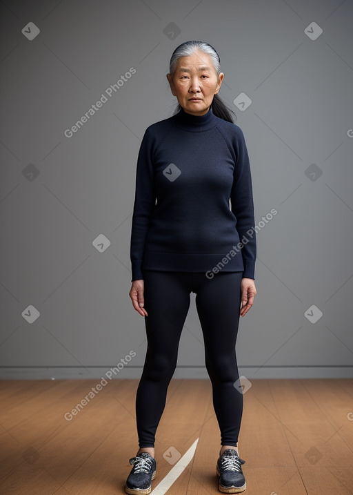 Mongolian elderly female 