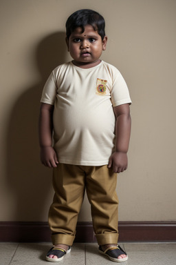 Sri lankan infant boy with  ginger hair