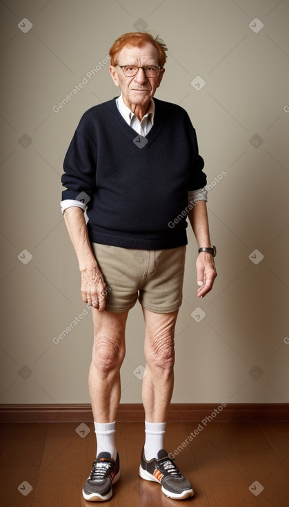 Uruguayan elderly male with  ginger hair