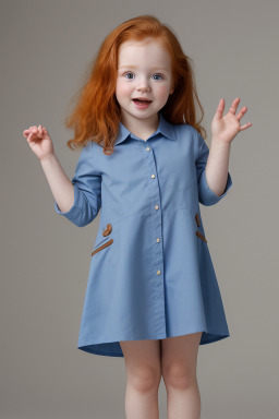 Canadian infant female with  ginger hair