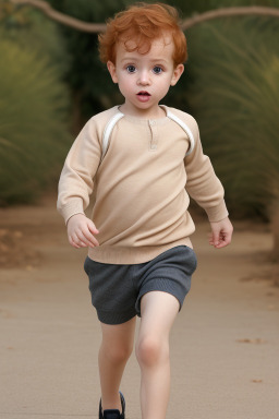 Moroccan infant boy with  ginger hair