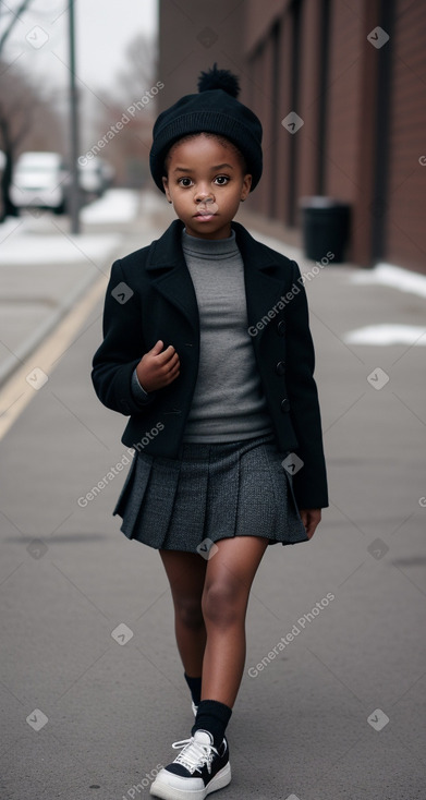 African american child girl 