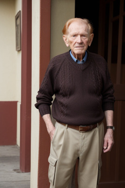 Nicaraguan elderly male with  ginger hair