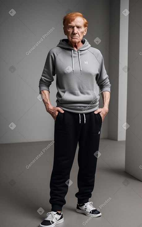 German elderly male with  ginger hair