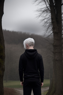 Czech adult male with  white hair