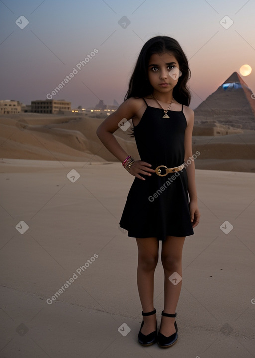 Egyptian child girl 