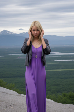Adult female with  blonde hair