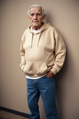 Spanish elderly male with  brown hair