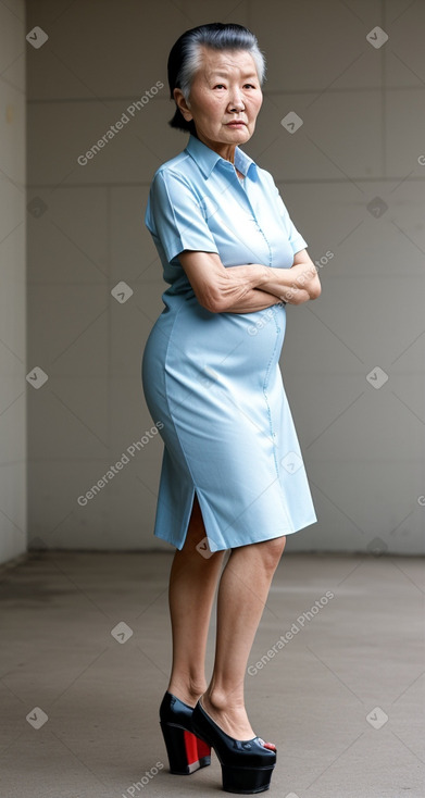 Mongolian elderly female 