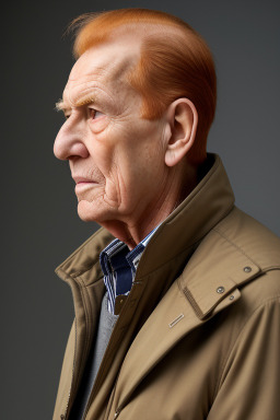 Algerian elderly male with  ginger hair