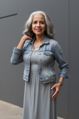 Puerto rican 45 years female with  gray hair