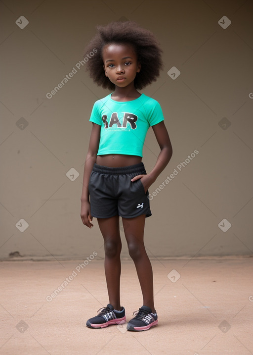 African child girl 