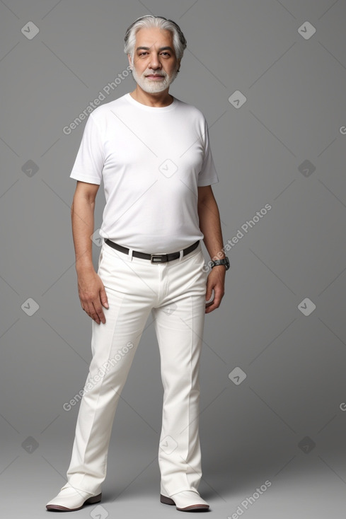 Greek 45 years male with  gray hair