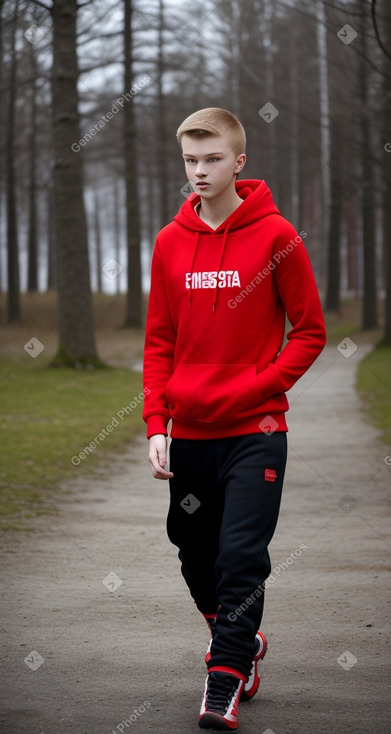 Estonian teenager boy 