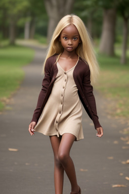 Child female with  blonde hair