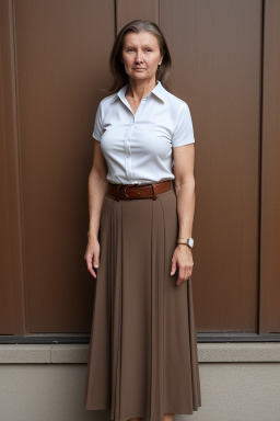 Latvian 45 years female with  brown hair